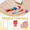 Unique Bargains Plastic Portable Craft Knitting Sewing Needle Storage Holders 16 Pcs - 3 of 4