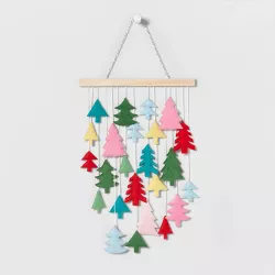 Colorful Fabric Trees Decorative Wall Hanging - Wondershop™