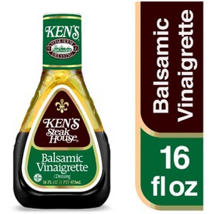 Ken's Steak House Balsamic Vinaigrette Dressing 16 oz (Pack of 4) - 1 of 1