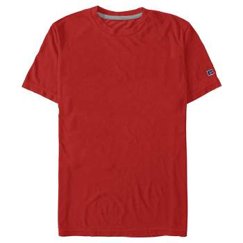Men's Russell Athletic Classic Jersey With Embroidered Sleeve Logo T-Shirt