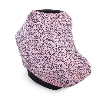 Yoga Sprout Baby Girl Multi-use Car Seat Canopy, Fresh Floral, One Size