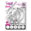 Junior 3 Inch Hair Clamp For Big Hair - Painless, Damage-Free Styling Tool - 2 Pieces - PuffCuff - 2 of 4