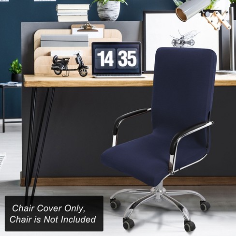 1 Pc Polyester Spandex Waterproof Jacquard Office Swivel Chair Slipcovers Piccocasa Target