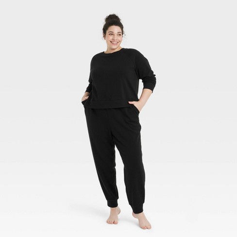 Women's Fleece Lounge Sweatshirt - Colsie™ Gray M : Target