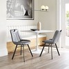 Zuo Tyler Dining Chair (Set of 2) Vintage Gray - image 2 of 4