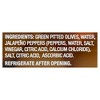DeLallo Jalapeño Stuffed Green Greek Olives (6-Pack) - 2 of 3