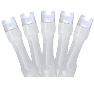 Northlight Battery Operated LED Christmas Lights - Pure White - 9.5' White Wire - 20ct - 1 of 1