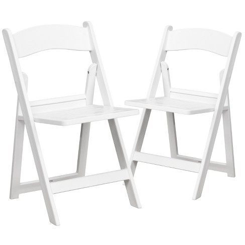 White wooden folding discount chairs for rent