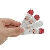 Unique Bargains Christmas Style Multifunctional Nail File Manicure Tool 4 Pcs - 4 of 4