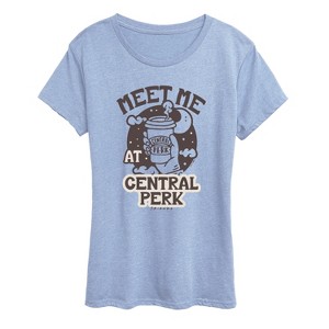 Women's - Friends - Meet At Central Perk Short Sleeve Graphic T-Shirt - 1 of 3