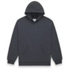 Future Planet Womens Saturn Premium Pullover French Terry Soft Cotton Hoodie Sweatshirt Loose Fit Charcoal - 4 of 4