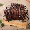 Nexgrill Porcelain & Steel Rib Rack Black - 2 of 4