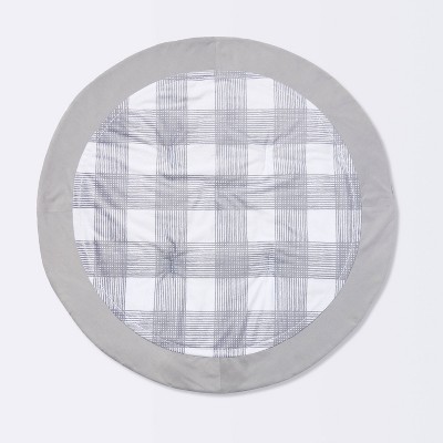 Image of Activity Circle Playmat Homespun - Cloud Island™ Gray Foggy Day