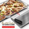 JoyTable Aluminum Baking Sheet Set, Steel Cookie Sheet Set, Durable BPA-Free Baking Sheets for Oven - 4 of 4