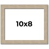 PosterPalooza | 10x8 Thin Barnwood Picture Frame, UV Acrylic, 2 Finishes - Grey and Black - 2 of 4