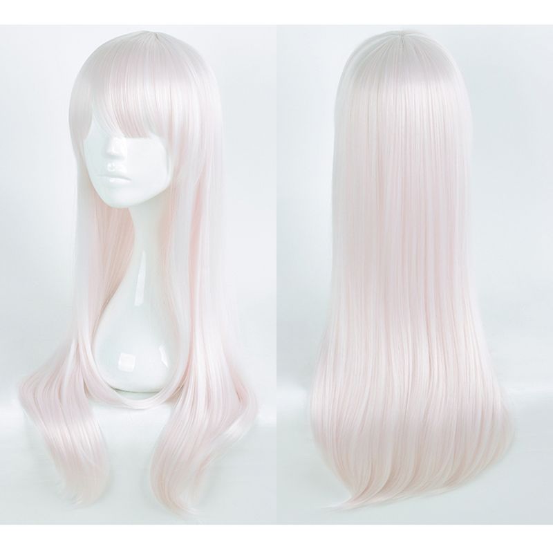 Unique Bargains Women's Wigs 30" Pink with Wig Cap, 5 of 7