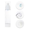 Unique Bargains Portable Round Airless Pump Spray Bottle White 1 Pc - 3 of 4