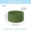Unique Bargains Silicone Anti-Slip Protective Reusable Water Bottle Boot 2 Pcs - 2 of 4