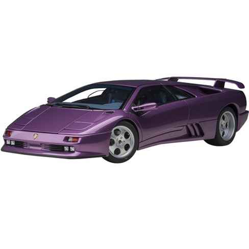 Lamborghini Diablo Se30 Viola Purple Metallic 1/18 Model Car By Autoart :  Target