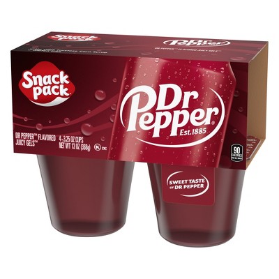 Snack Pack Dr Pepper Fruit Gelatin - 13oz