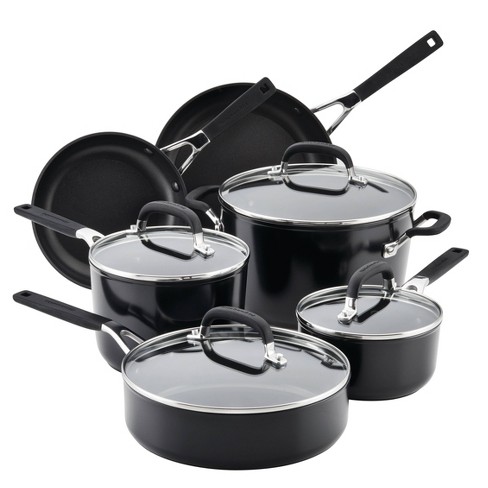 Non-Stick 10 Piece Cookware Pots and Pans Set