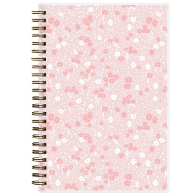 Blue Sky x One Tree Planted 2023-24 Academic Planner Clear Cover 5"x8" Weekly/Monthly Wirebound Maeve Pink