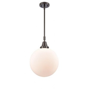 Beacon - 1 Light Stem Hung Mini Pendant In Industrial Style-16.13 Inches Tall and 12 Inches Wide - 1 of 1