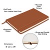 Simply Genius A5 Dotted Notebooks with Hardcover - Journals for Writing - Grid Notebook - 192 pages, 5.7" x 8.4" (Brown, 4 Pack) - 4 of 4