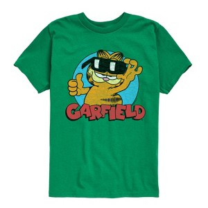 Boys' - Garfield - Thumbs Up with Sunglasses Short Sleeve Graphic T-Shirt - 1 of 4