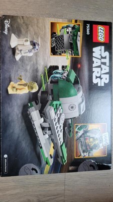  LEGO Star Wars Jedi Starfighter de Yoda 75360 Star Wars  Coleccionable para niños con figura de Master Yoda con juguete de sable de  luz, regalo de cumpleaños para niños de 8