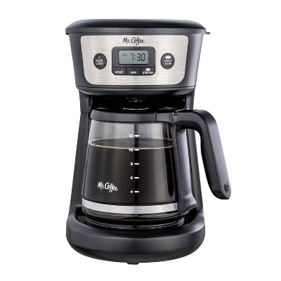 Mr Coffee 12 Cup Programmable Coffee Maker Black Target