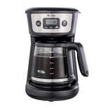 Mr. Coffee 12-Cup Programmable Coffee Maker - Black/Stainless Steel
