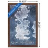 Trends International Game of Thrones - Winter Map Framed Wall Poster Prints - 3 of 4