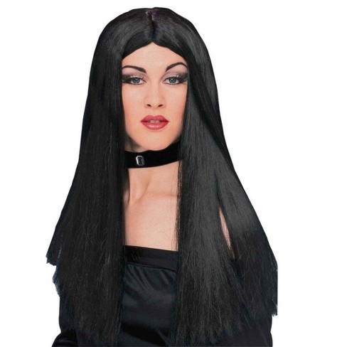 Forum Novelties Long Black Adult Costume Wig Target