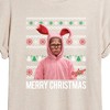 Women's - A Christmas Story - Merry Christmas Oversized Graphic T-Shirt - 2 of 4