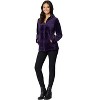 32 Degrees Women's Luxe Fur Hooded Full Zip Sweater with Hidden Zippered Side Pockets - 2 of 4
