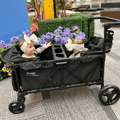 Jeep Evolve Stroller Wagon By Delta Children - Black : Target