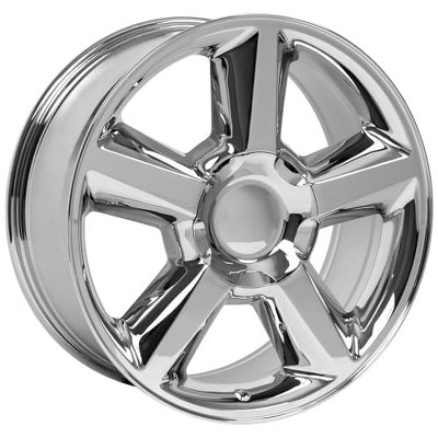 OE Wheels LLC CV83-20085-6550-31C Chrome Wheel Painted (20 x 8.5 inches /6 x 139 mm, 31 mm Offset)