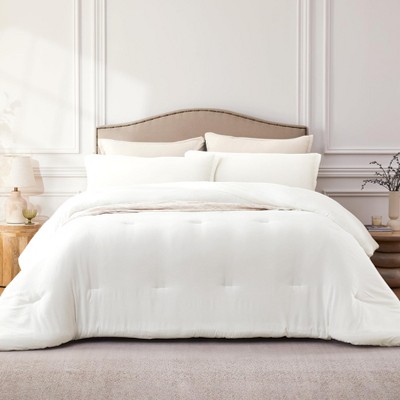 BAGOKIE 2/3PCS Comforter Set with Comforter & Pillowcases