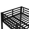 Kumasinova Metal Bunk Bed,Heavy Duty Bed with Ladder,High Guardrail for Kids,Bedroom,Noise Reduced,No Box Spring Needed - 3 of 4