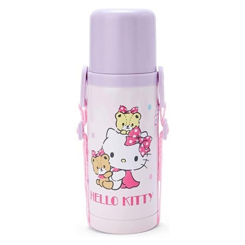 Silver Buffalo Sanrio Hello Kitty Pink Stainless Steel Water Bottle | Holds  42 Ounces