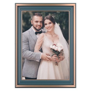 REGALWOVEN Tabletop or Wall Hanging Modern Poster Picture Photo Frame - 1 of 4