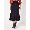 Women's Flute Hem Knitted Midi Skirt - APRICOT - 2 of 4
