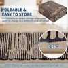 Washable Striped Area Rug Non-Slip Strip Rugs for Living Room Low Pile Floor Carpet Rugs for Bedroom Dining Room Home Office - 4 of 4