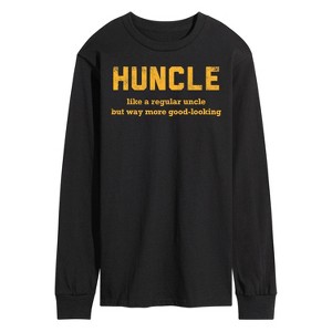 Men's - Instant Message - Huncle Long Sleeve Graphic T-Shirt - 1 of 4