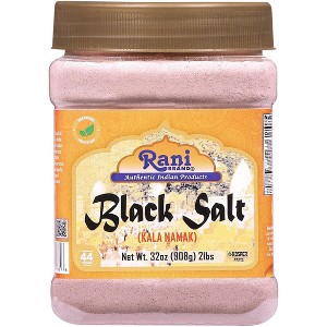 Black Salt (Kala Namak) Mineral Powder - 32oz (2lbs) 908g - Rani Brand Authentic Indian Products - 1 of 4