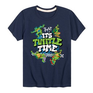 Boys' - Teenage Mutant Ninja Turtles - It's Turtle Time Short Sleeve Graphic T-Shirt - 1 of 4