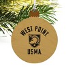 US Military Academy Black Knights Wood Christmas Tree Holiday Ornament - 4 of 4
