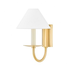 Mitzi Lenore 1 - Light Sconce in  Aged Brass - 1 of 1