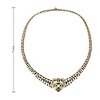 14K Gold Plated Omega Necklace with Black Enamel Leopard Head – A Bold and Elegant Design Featuring a Striking Leopard Head Accent for a Unique Touch - 3 of 3